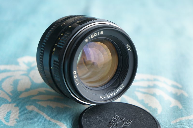 MC ZENITAR-M レンズ 50mm f/1.7 for M42 ZENIT CANON NIKON - カメラ - その他の素材 