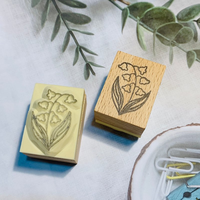 【Hand Engraved Seal】Lily of the Valley Series IV - Stamps & Stamp Pads - Other Materials 