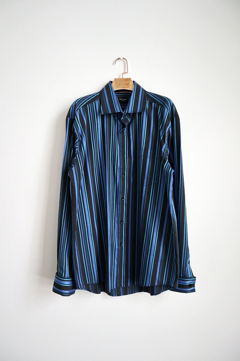 Pumpkin Vintage. Vintage Paul Smith striped shirt - เสื้อเชิ้ตผู้ชาย - วัสดุอื่นๆ 