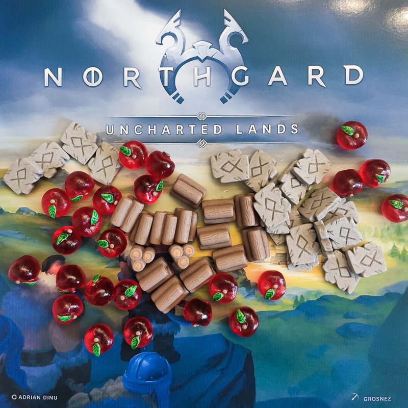 Deluxe Resource Tokens compatible with  Northgard: Uncharted Lands board game - Board Games & Toys - Other Materials 