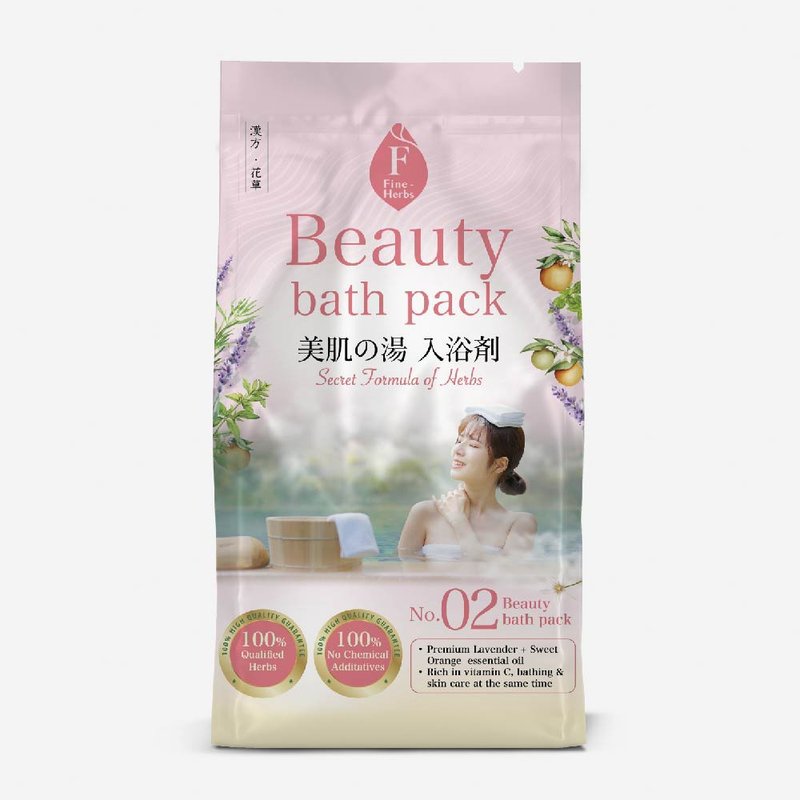 Beauty bath pack - ครีมอาบน้ำ - น้ำมันหอม สึชมพู