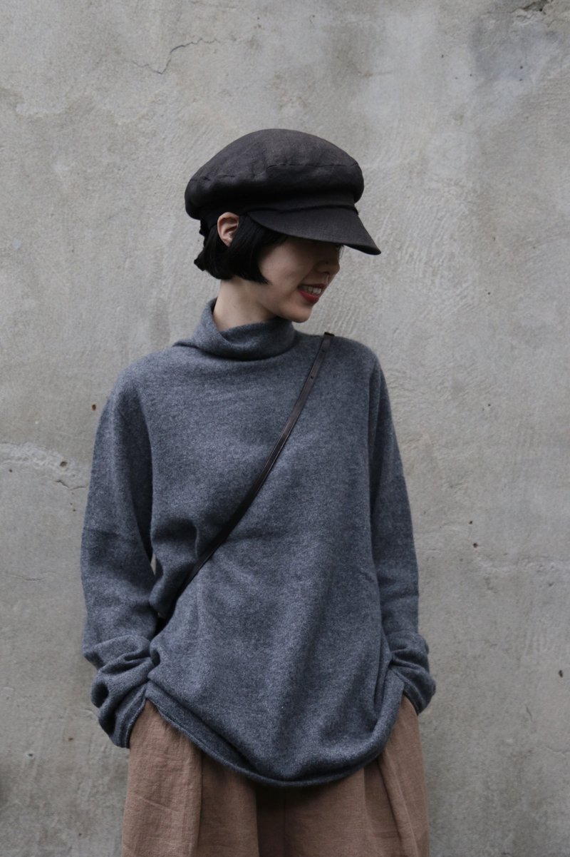 やわらかい繊維から生まれる最高の心地良さ　カシミヤ100  　ハイネック ニット　　231109-5 - 女上衣/長袖上衣 - 其他材質 