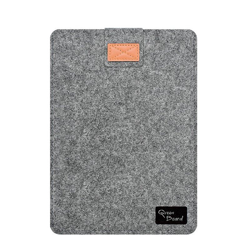 羊毛 平板/電腦保護殼 灰色 - 【Green Board】電紙板保護套(M) 適用10吋手寫板、平板電腦