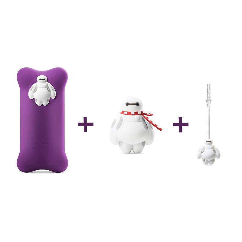 Bone Baymax cup noodles surprise group - Other - Silicone Multicolor