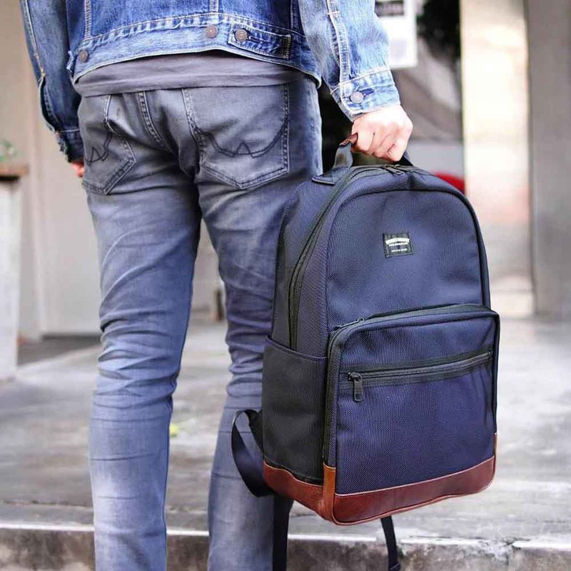 Japanese professional functional ballistic nylon backpack Made in Japan by Wonder Baggage - กระเป๋าเป้สะพายหลัง - วัสดุกันนำ้ 