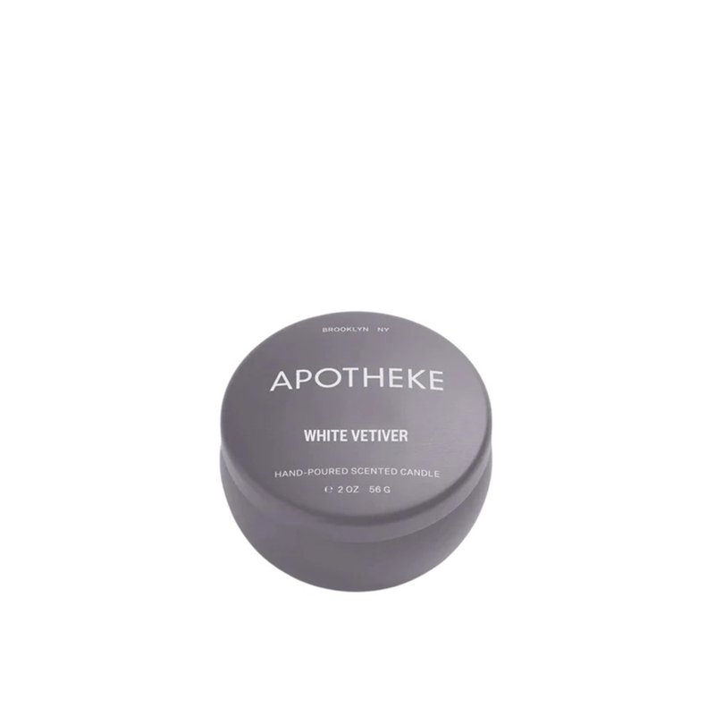 Apotheke 白香根草迷你香氛蠟燭【美國手工製造】 - 香氛/精油/擴香 - 精油 
