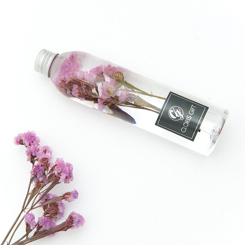 Liquid Specimen Bottle Series [Dream of Peach Blossom] - Cloris Gift Glass Flower - Plants - Plants & Flowers Pink
