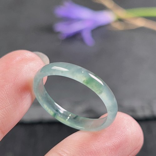 瓔珞珠寶盒 E.L.Jewelry Box 【求‧緣】冰飄花翡翠戒指戒圈 | 國際16圍 | 天然翡翠A貨 | 送禮