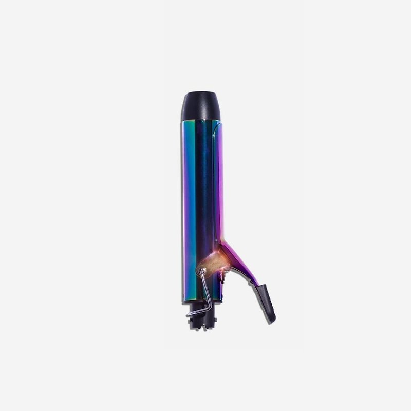 A80 PARIS Rainbow Barrel - Rainbow titanium curling iron with clips - 32mm - Makeup Brushes - Other Metals 