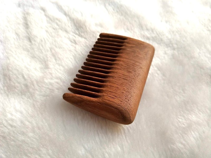 Moment Wooden -Talkwood-Square Comb (Myanmar Teak) - Other - Wood Black