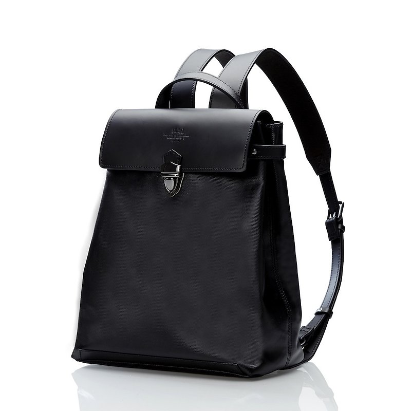 Black Waterproof V-Backpack - Small - Backpacks - Waterproof Material Black
