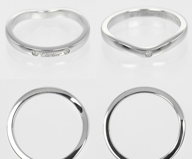 ◇カルティエ◇新品仕上済 バレリーナ ダイヤ リング PT950 0.26 7号 CARTIER カルティエ バレリーナ ソリテール ダイヤモンド #50