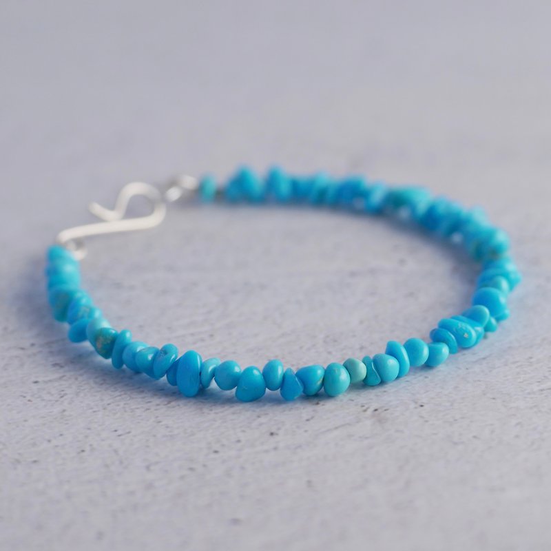 Sleeping Beauty Tirquoise Bracelet - Bracelets - Gemstone Blue
