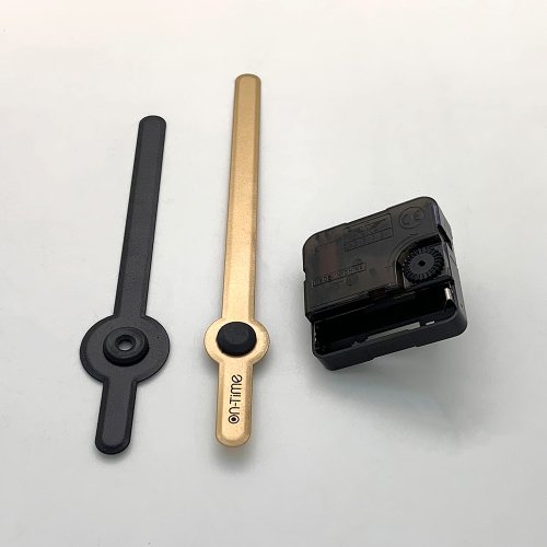 ontime Spare Part Clock Sweep Movement and Clock Hand V2MH Black Gold