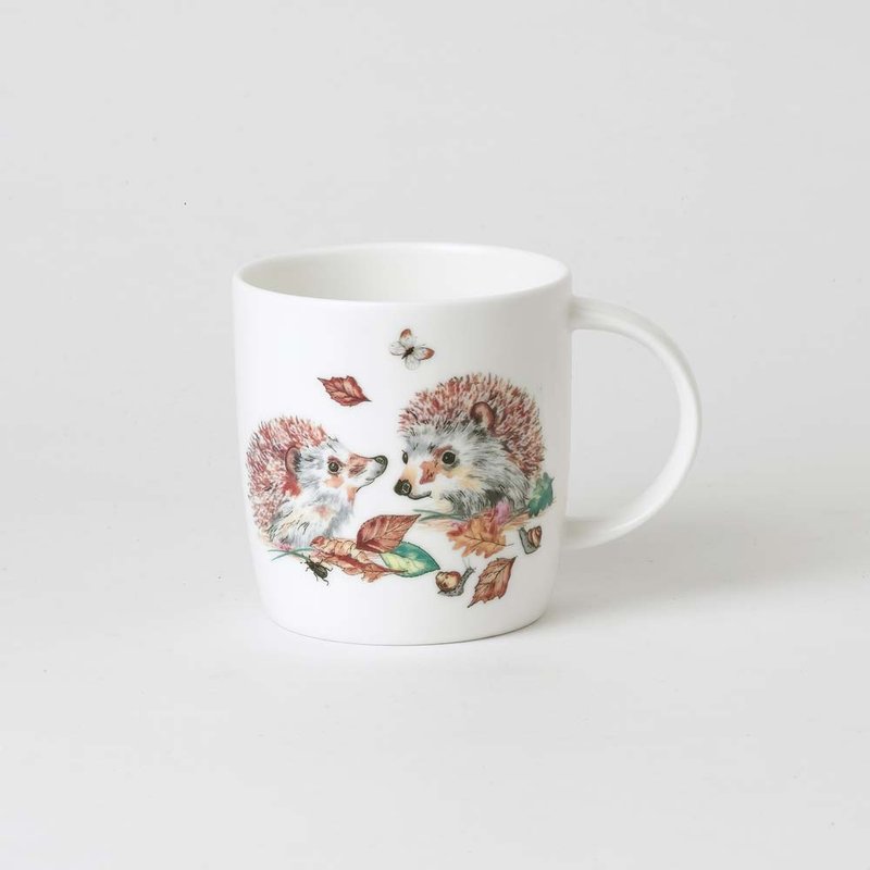 英國 RK | Beatrix Potter's庭園訪客刺蝟B 380ml骨瓷杯 - 咖啡杯/馬克杯 - 瓷 白色