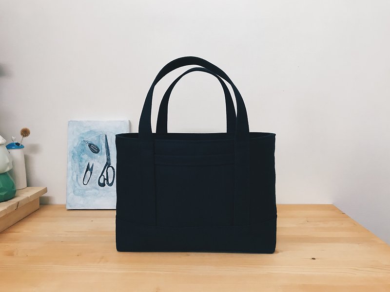 Japanese canvas tote bag S customization - Handbags & Totes - Cotton & Hemp Multicolor