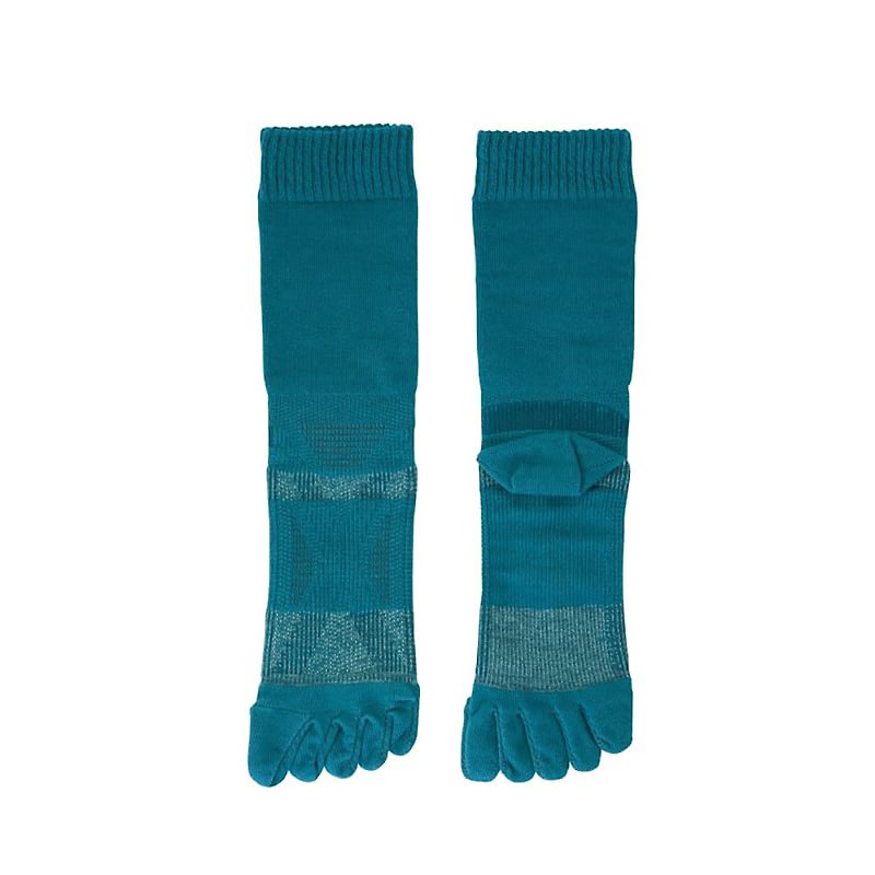 ECONOLEG Compression Five Toe Socks-Aruco Series - ถุงเท้า - เส้นใยสังเคราะห์ สีเขียว