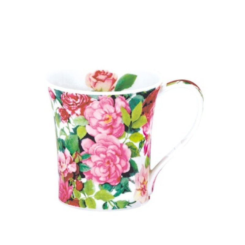 Red rose mug - Mugs - Porcelain 