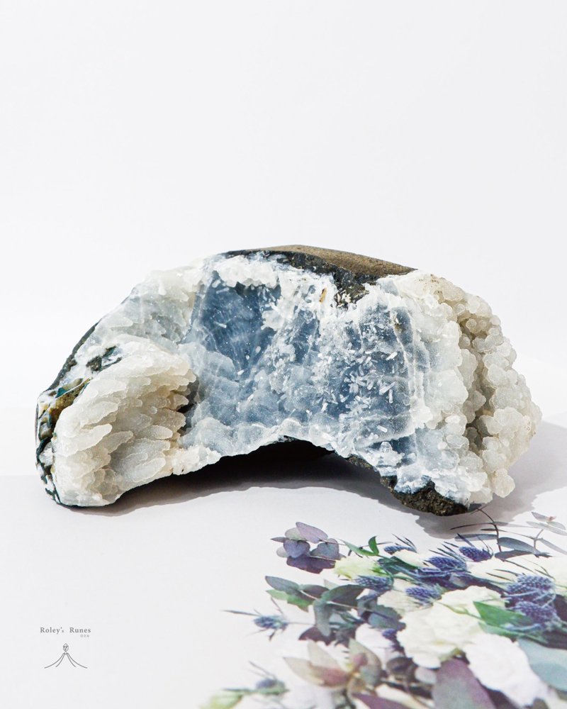雙生-印度海洋魚眼 - 擺飾/家飾品 - 水晶 藍色