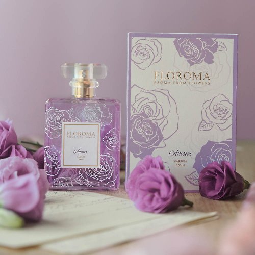 Floroma 花之滴 紫玫瑰濃香水 AMOUR PARFUM