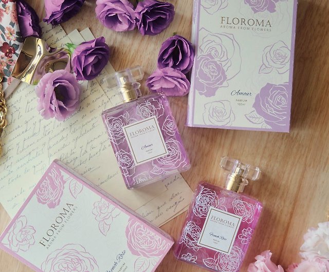 Purple Rose Perfume《Amour》 – Floroma 花の滴