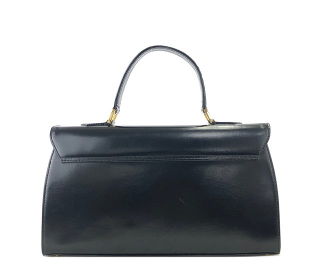 日本直送 名牌中古包 】Yves Saint Laurent ロゴ型押し ナイロン