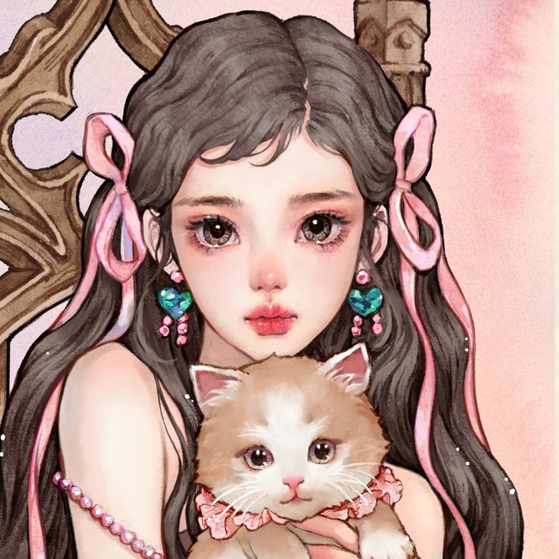 Nina - 貼紙 - 紙 