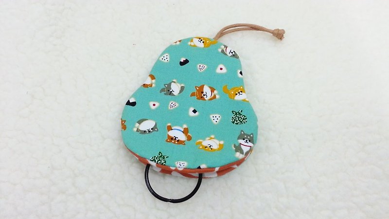 Rolling Chai pear type key bag [K180222] - ที่ห้อยกุญแจ - ผ้าฝ้าย/ผ้าลินิน หลากหลายสี