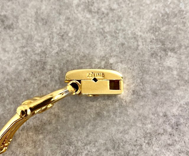 CELINE セリーヌ ホースビットブレスレット ゴールド CELINE セリーヌ ホースビット ブレスレット ゴールド vintage