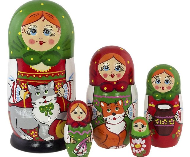 ロシア人形マトリョーシカのお土産 ショップ Siberian shop 置物 Pinkoi