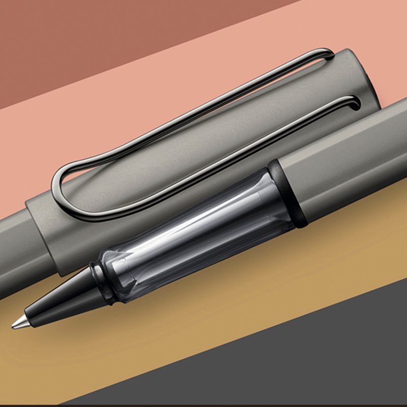 [Free laser engraving] LAMY ballpoint pen/Lx luxury series-space gray - Rollerball Pens - Aluminum Alloy Gray