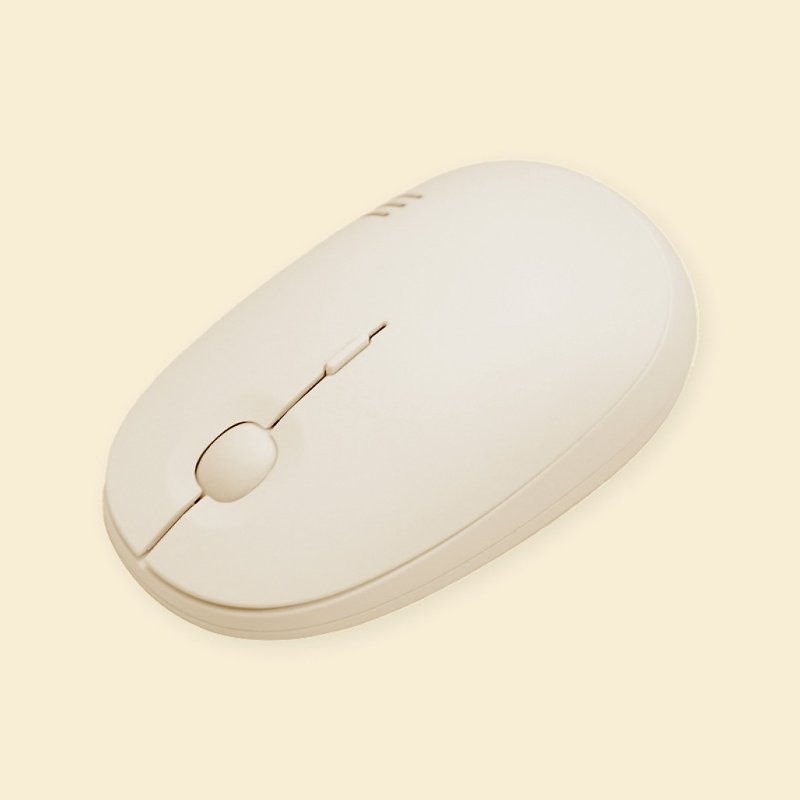 actto LED 無線藍牙滑鼠 - 奶油黃 - 電腦配件 - 其他材質 