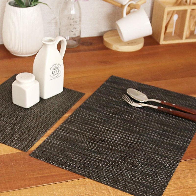 LOVEL European and American style hand-made woven placemats 4 into the group-9 styles in total - ผ้ารองโต๊ะ/ของตกแต่ง - เส้นใยสังเคราะห์ หลากหลายสี