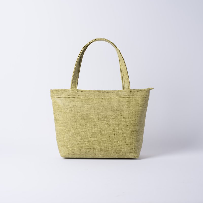 Casual tote bag Bean green / Bean green - Handbags & Totes - Faux Leather Green