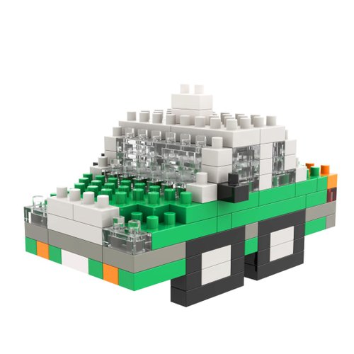 Archbrick Archbrick 迷你香港綠計程車微積木