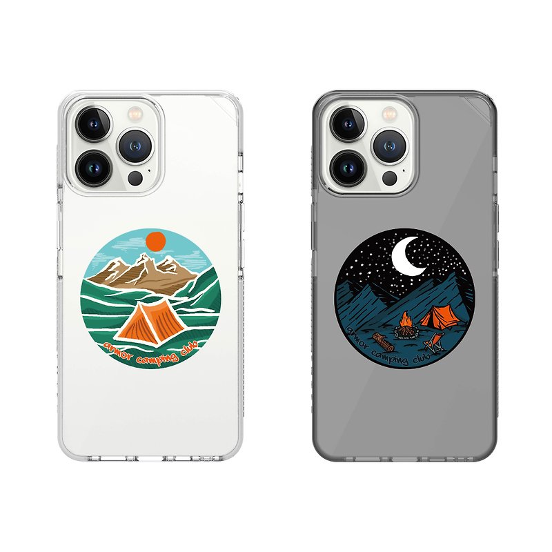 【YAMA Series】ARMOR iPhone prints case_armor camping club_2 - Phone Cases - Other Materials 