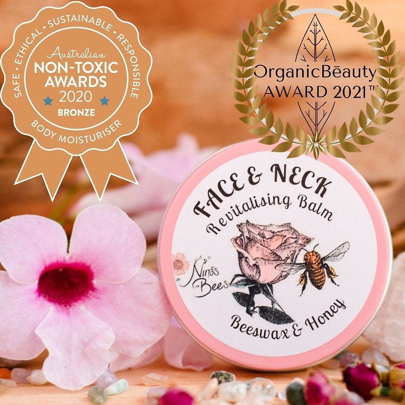 Natural Revitalising Beeswax Balm for Face & Neck - Other - Eco-Friendly Materials 