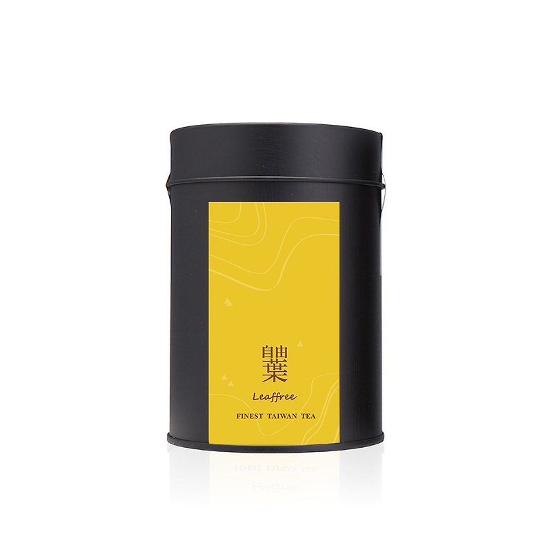 自由葉 | 凍頂烏龍 | 璀璨罐裝 焙火韻味 熟果濃郁 - 茶葉/茶包 - 其他材質 黃色