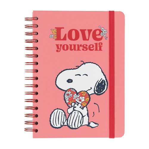 Dope 私貨 【史努比】精美A5筆記本(Love Yourself) /Snoopy