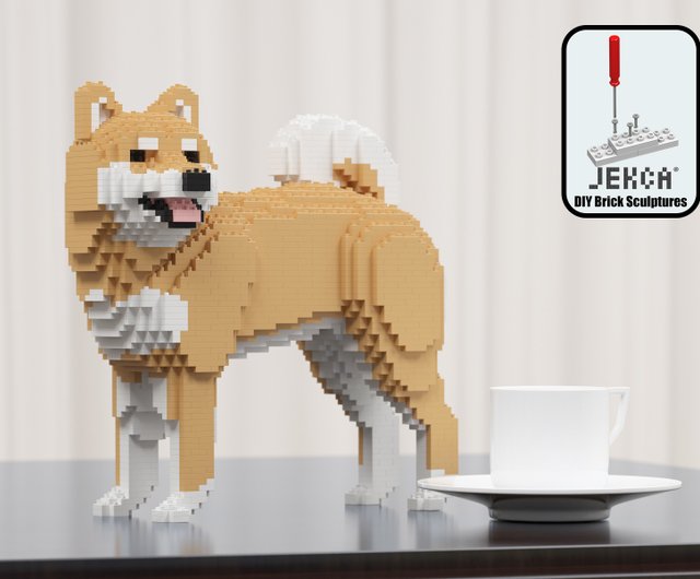 新商品発売】JEKCA 積み木/柴犬 02S-M02 - ショップ JEKCA-Taiwan