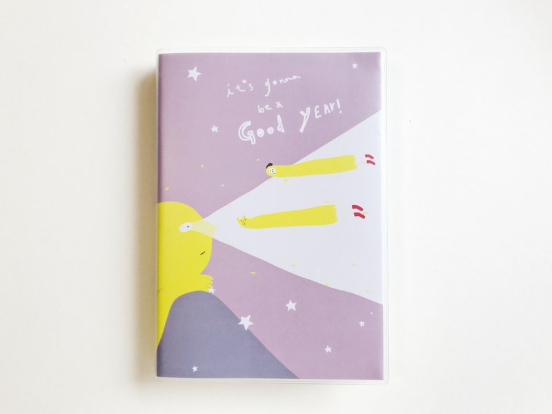 Luminous Body | One-Year Diary of Timeless Pocket Book (Matte Cover/ Can be Flattened) - Notebooks & Journals - Paper Pink