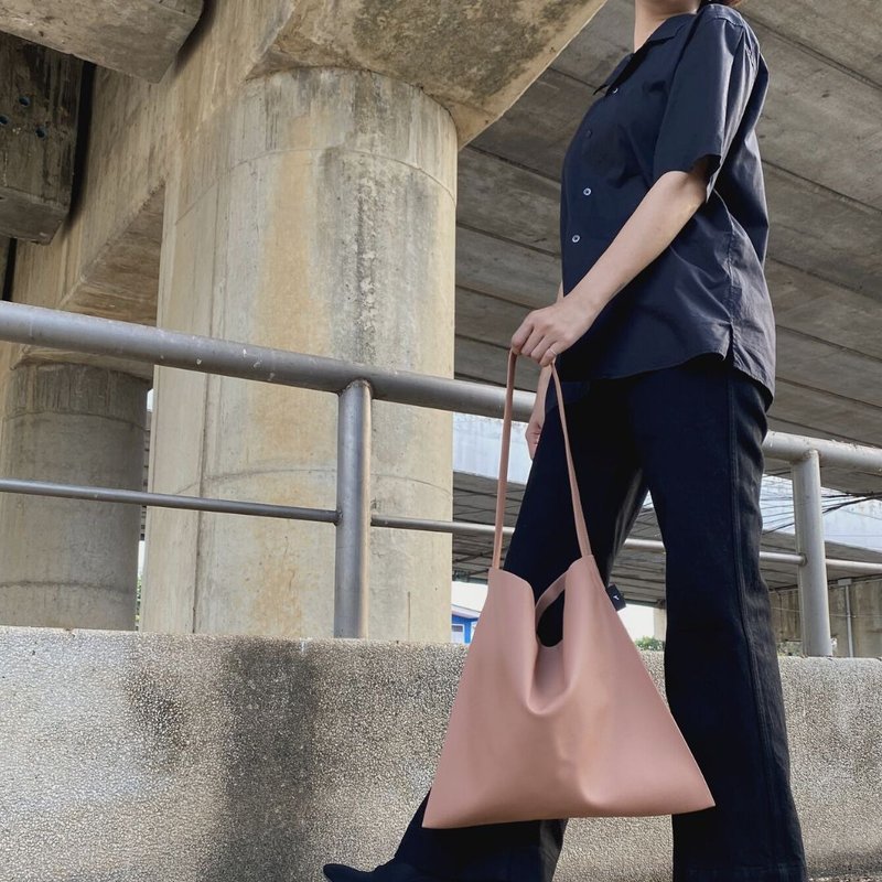 RUST BRAND / HOBO LARGE - ASH ROSE - 其他 - 人造皮革 粉紅色