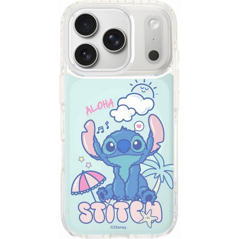 迪士尼 史迪奇 iPhone17 Pro Max / Air 透明/磁吸磁換式手機 - 手機殼/手機套 - 塑膠 多色