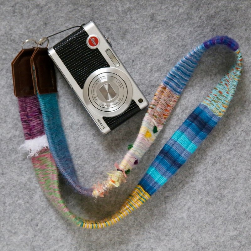 ヤーンのネックストラップ - スマホアクセサリー - コットン・麻 