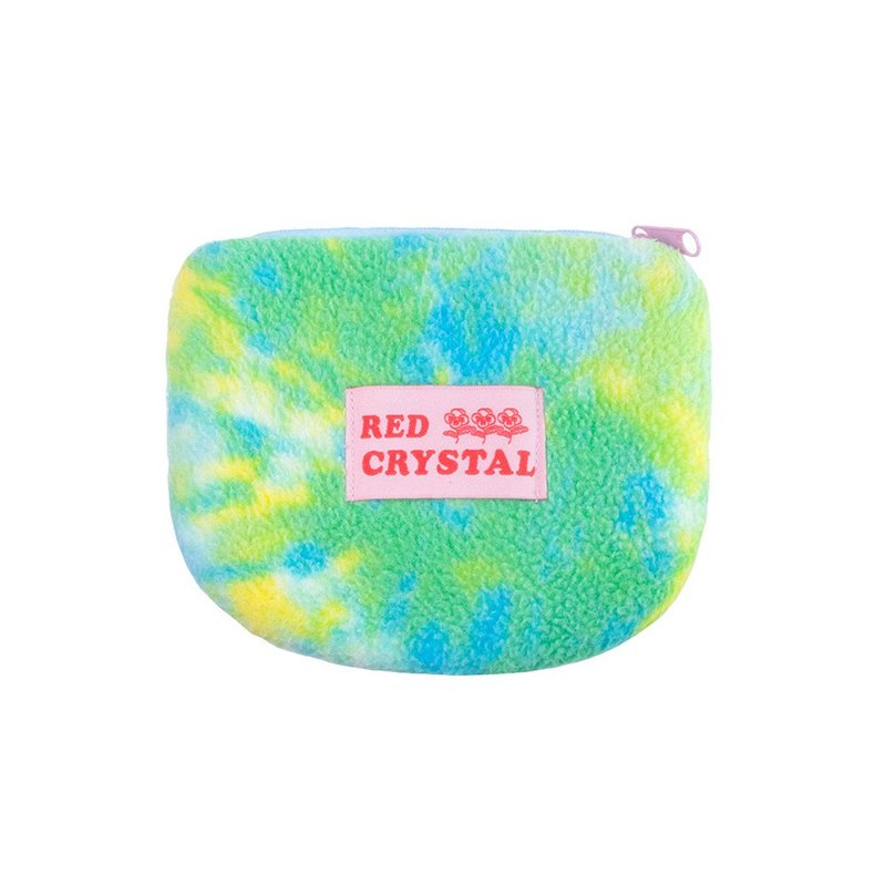 HALO POUCH (green) - 零錢包/小錢包 - 棉．麻 綠色