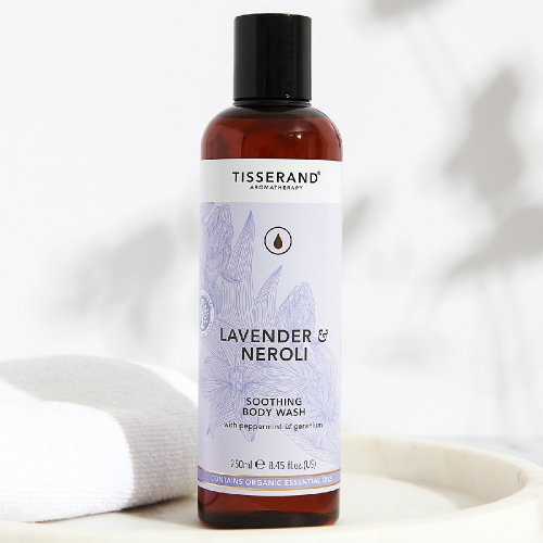 TISSERAND英國滴莎藍德精油 【英國原裝進口】薰衣草與橙花沐浴凝膠