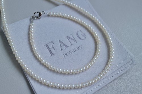 FANG JEWELS 【小珍珠】手鍊 / 橢圓淡水珍珠
