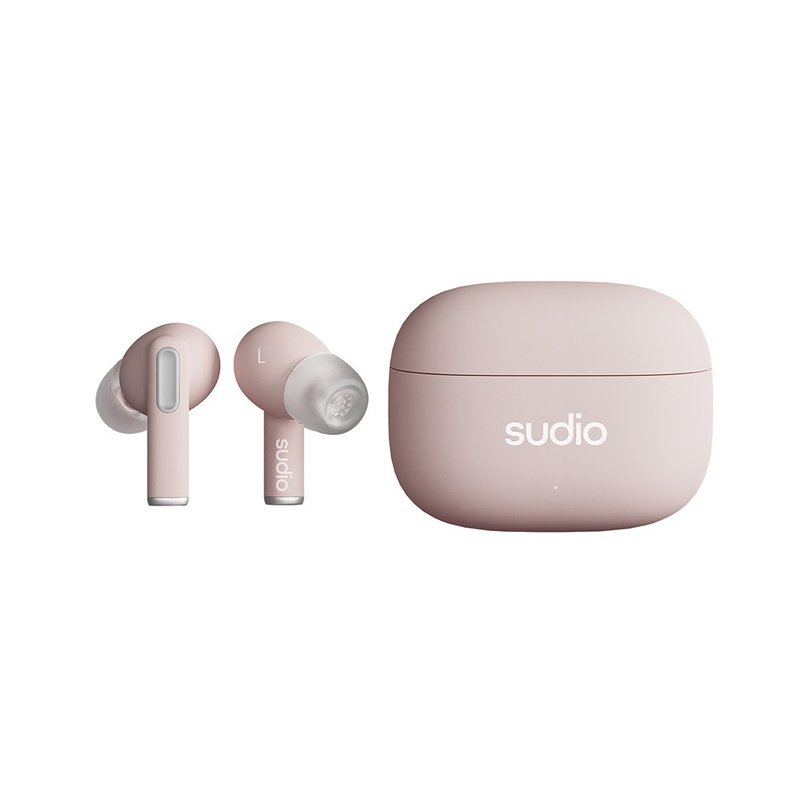 Sudio A1 Pro True Wireless Bluetooth Headphones-Pink [Ready Stock] - Headphones & Earbuds - Other Materials Pink