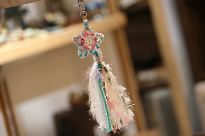 星星捕夢網掛飾 - 擺飾/家飾品 - 棉．麻 多色