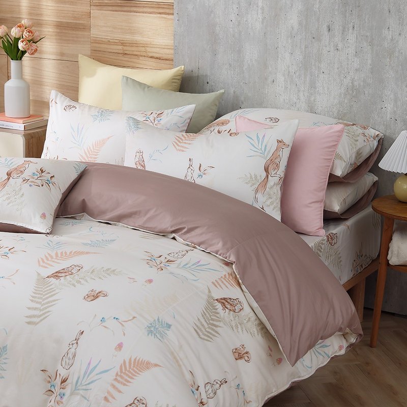 Hongyu 300-woven American cotton thin quilt cover/dual-purpose quilt cover Fox Alison Coco - Bedding - Cotton & Hemp 